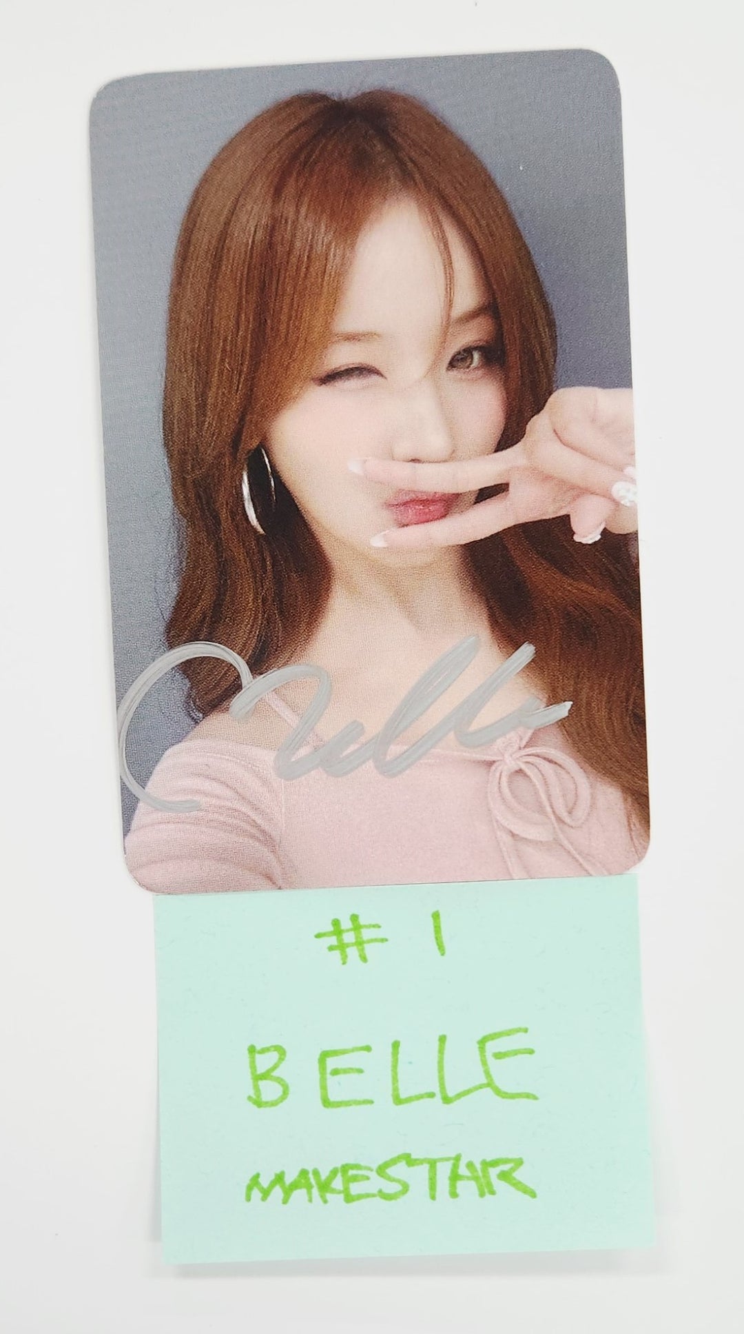 KISS OF LIFE "224" - Hand Autographed(Signed) Photocard [25.7.15]