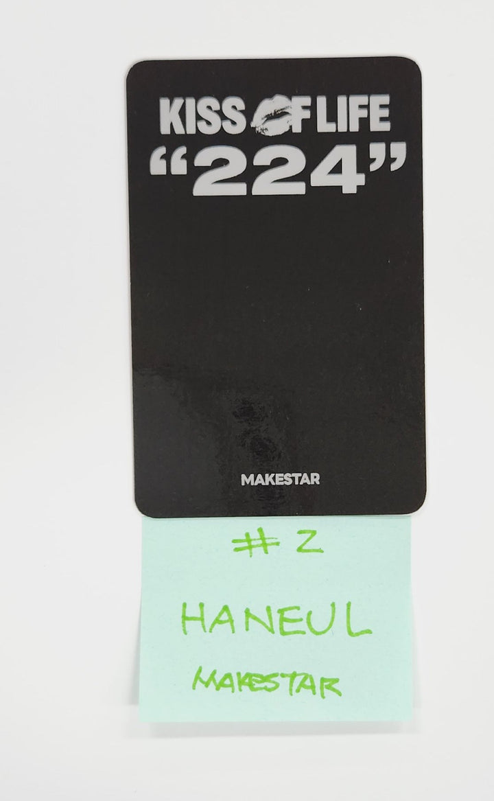 KISS OF LIFE "224" - Hand Autographed(Signed) Photocard [25.7.15]