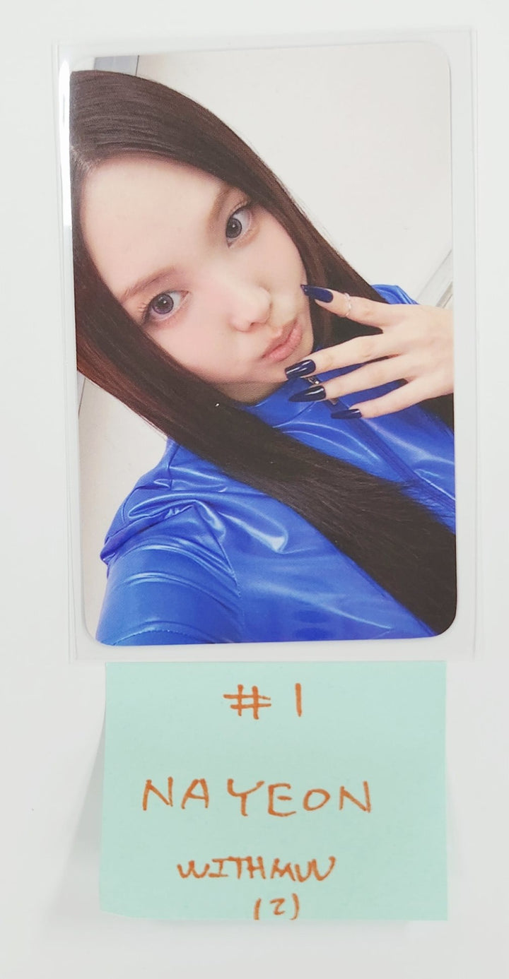 TWICE "THIS IS FOR" - Withmuu Pre-Order Benefit Photocard [25.7.15]