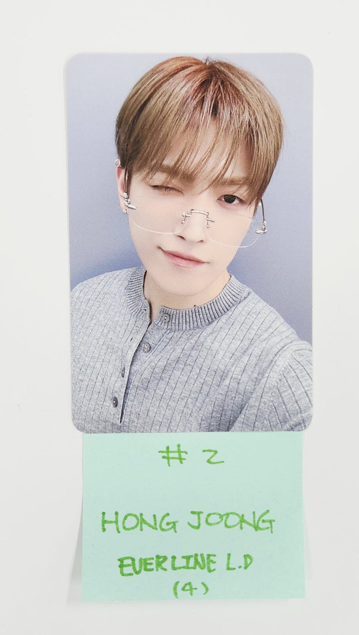 Ateez "GOLDEN HOUR : Part.3" - Everline Lucky Draw Event Photocard [25.7.15]
