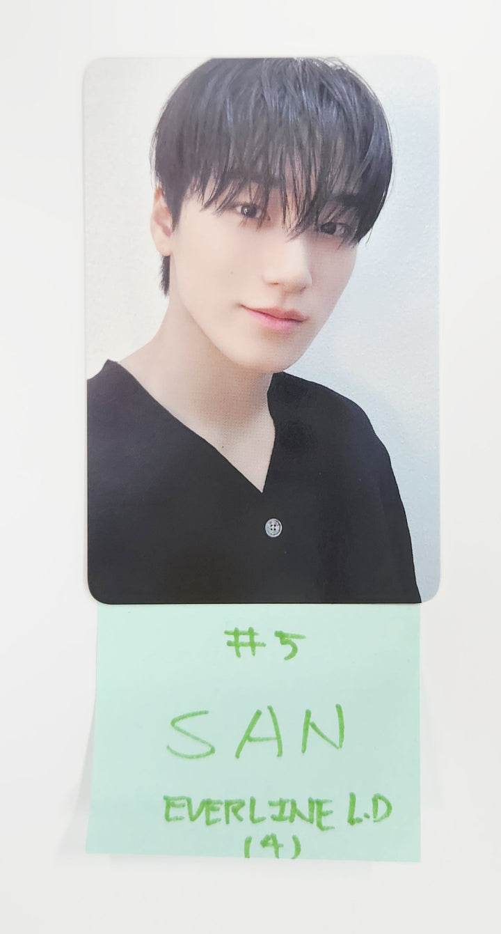 Ateez "GOLDEN HOUR : Part.3" - Everline Lucky Draw Event Photocard [25.7.15]