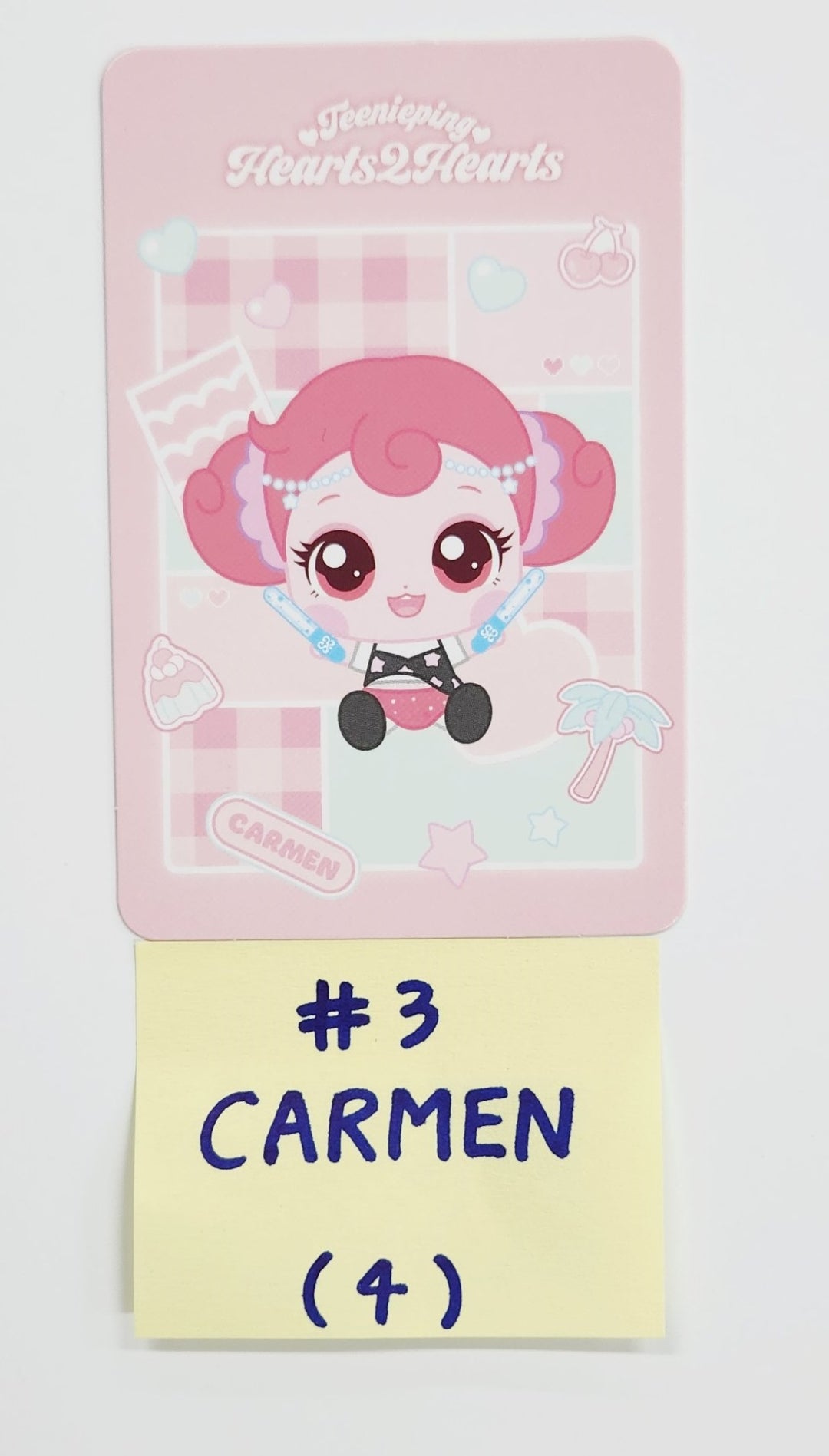 Hearts2Hearts "Teenieping" - Official Trading Photocard [25.7.15]