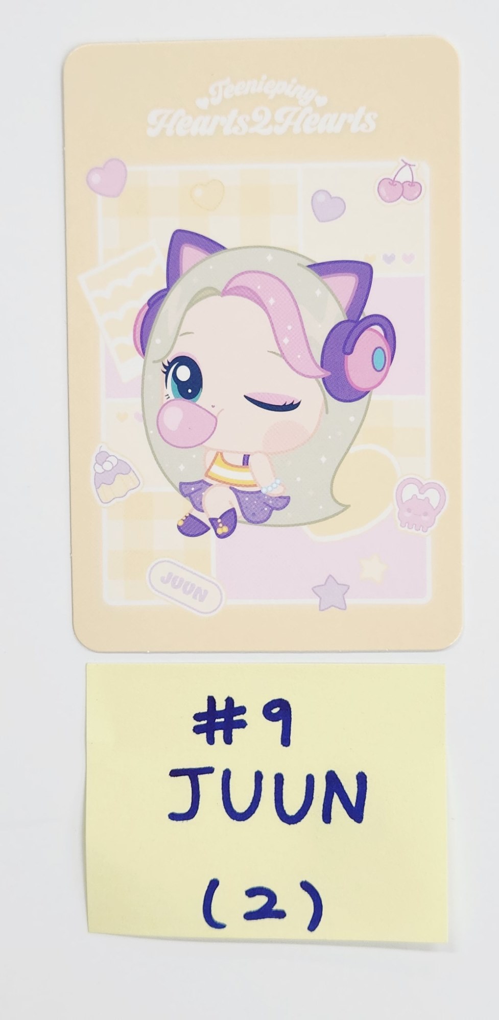 Hearts2Hearts "Teenieping" - Official Trading Photocard [25.7.15]