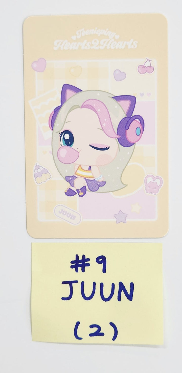 Hearts2Hearts "Teenieping" - Official Trading Photocard [25.7.15]