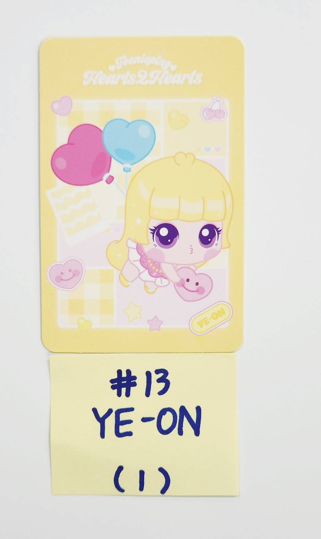 Hearts2Hearts "Teenieping" - Official Trading Photocard [25.7.15]