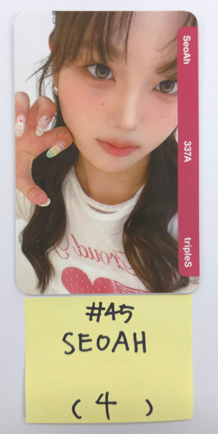 TripleS Atom02 Double Class Objekt (336A, 337A) "ALive 25 Only" - Official Photocard (2) [25.7.14]