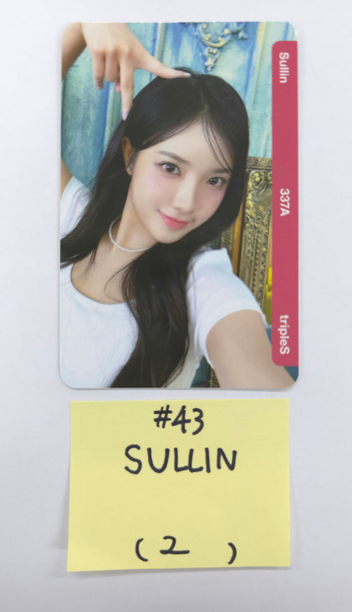 TripleS Atom02 Double Class Objekt (336A, 337A) "ALive 25 Only" - Official Photocard (2) [25.7.14]