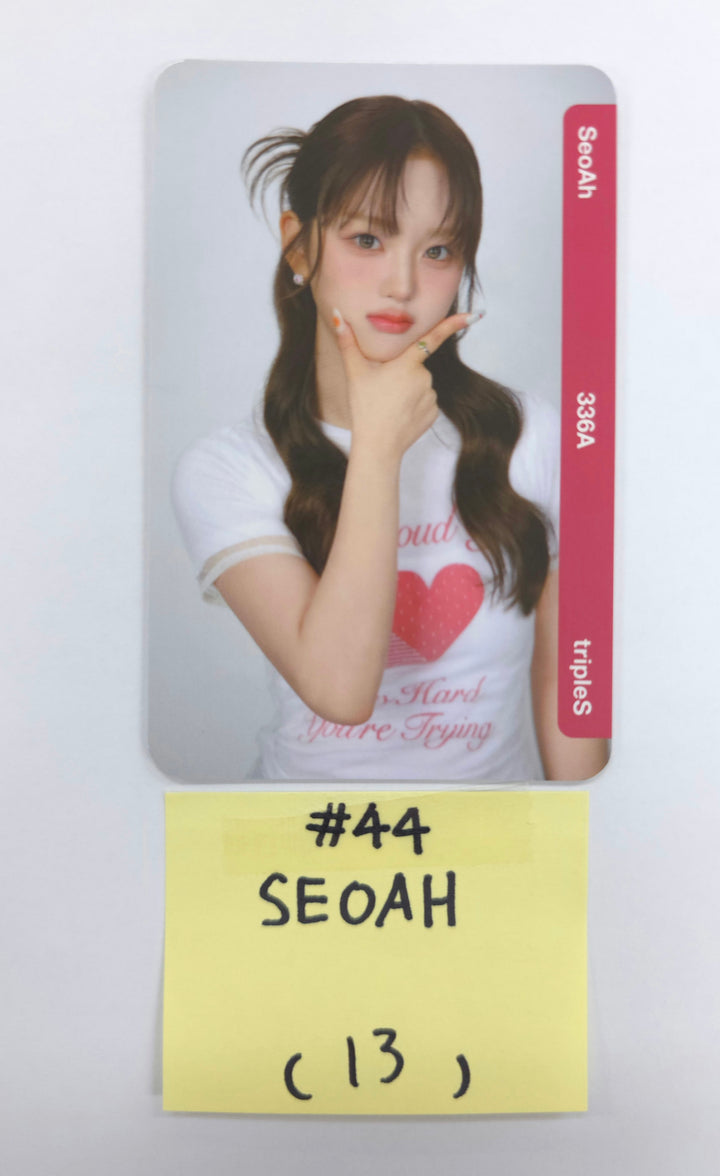 TripleS Atom02 Double Class Objekt (336A, 337A) "ALive 25 Only" - Official Photocard (2) [25.7.14]
