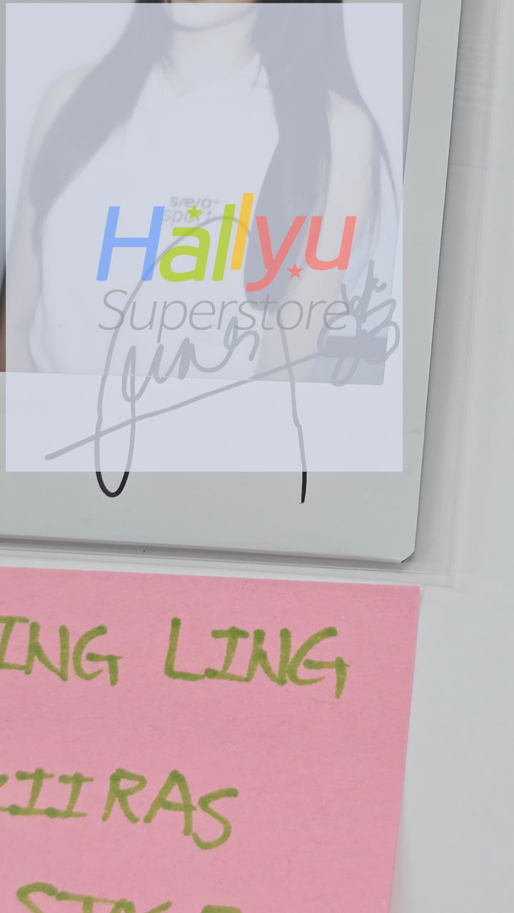 Ling Ling (Of KIIRAS) "KILL MA BO$$" - Hand Autograhped(Signed) Polaroid [25.7.17]
