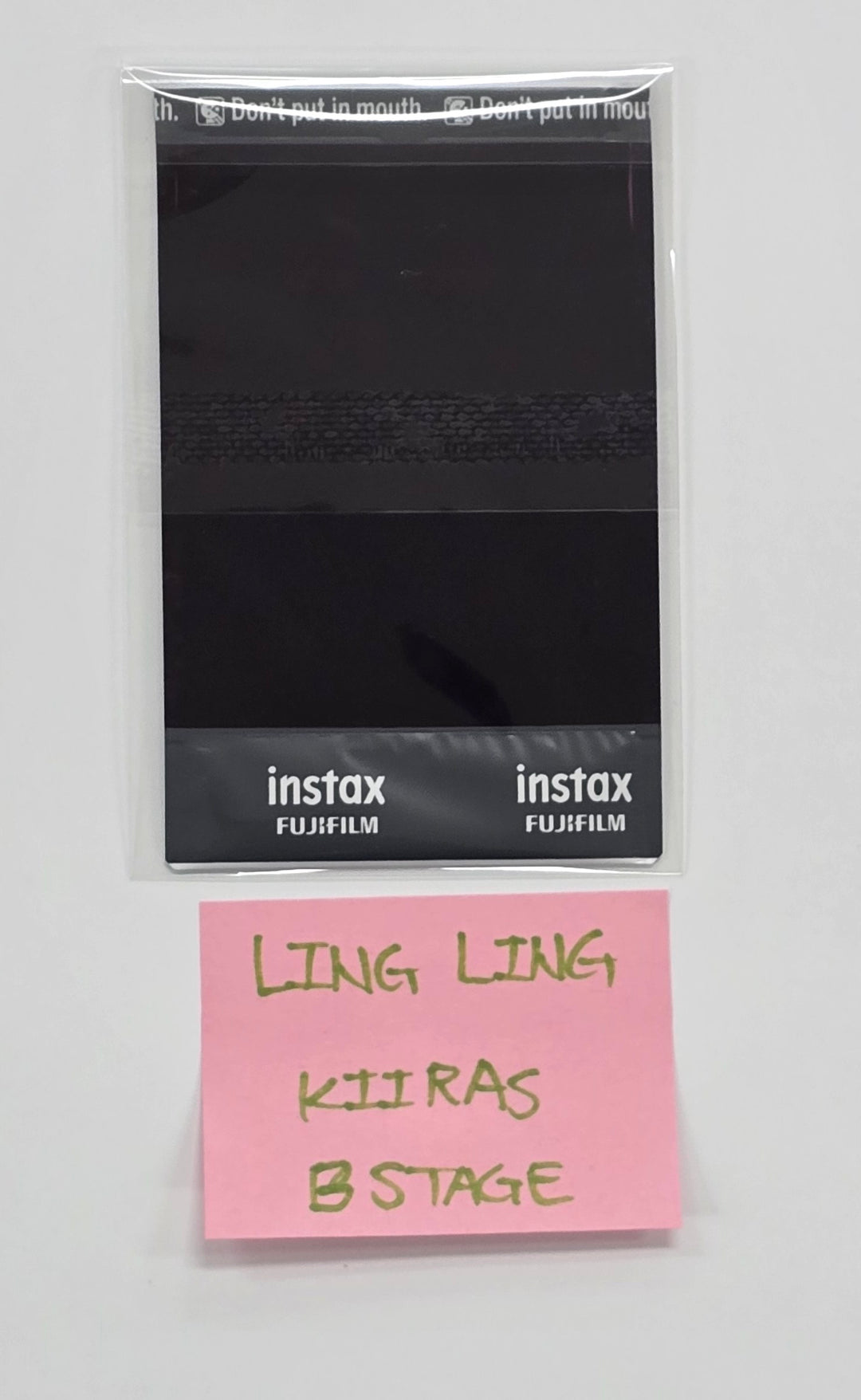 Ling Ling (Of KIIRAS) "KILL MA BO$$" - Hand Autograhped(Signed) Polaroid [25.7.17]