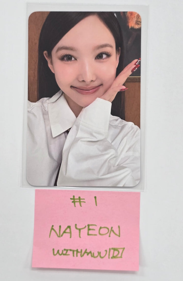 TWICE "THIS IS FOR" - Withmuu Pre-Order Benefit Photocard [Digipack Ver.] [25.7.17]