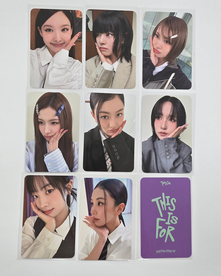 TWICE "THIS IS FOR" - Withmuu Pre-Order Benefit Photocard [Digipack Ver.] [25.7.17]