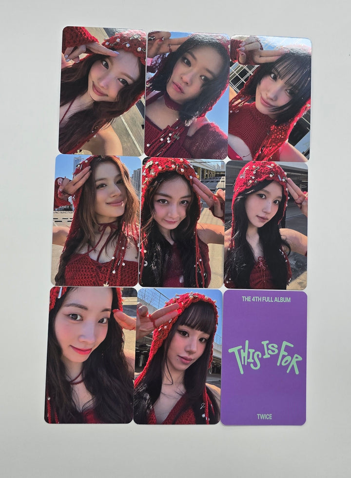 TWICE "THIS IS FOR" - Music Plant Pre-Order Benefit Photocard [Digipack Ver.] [25.7.17]