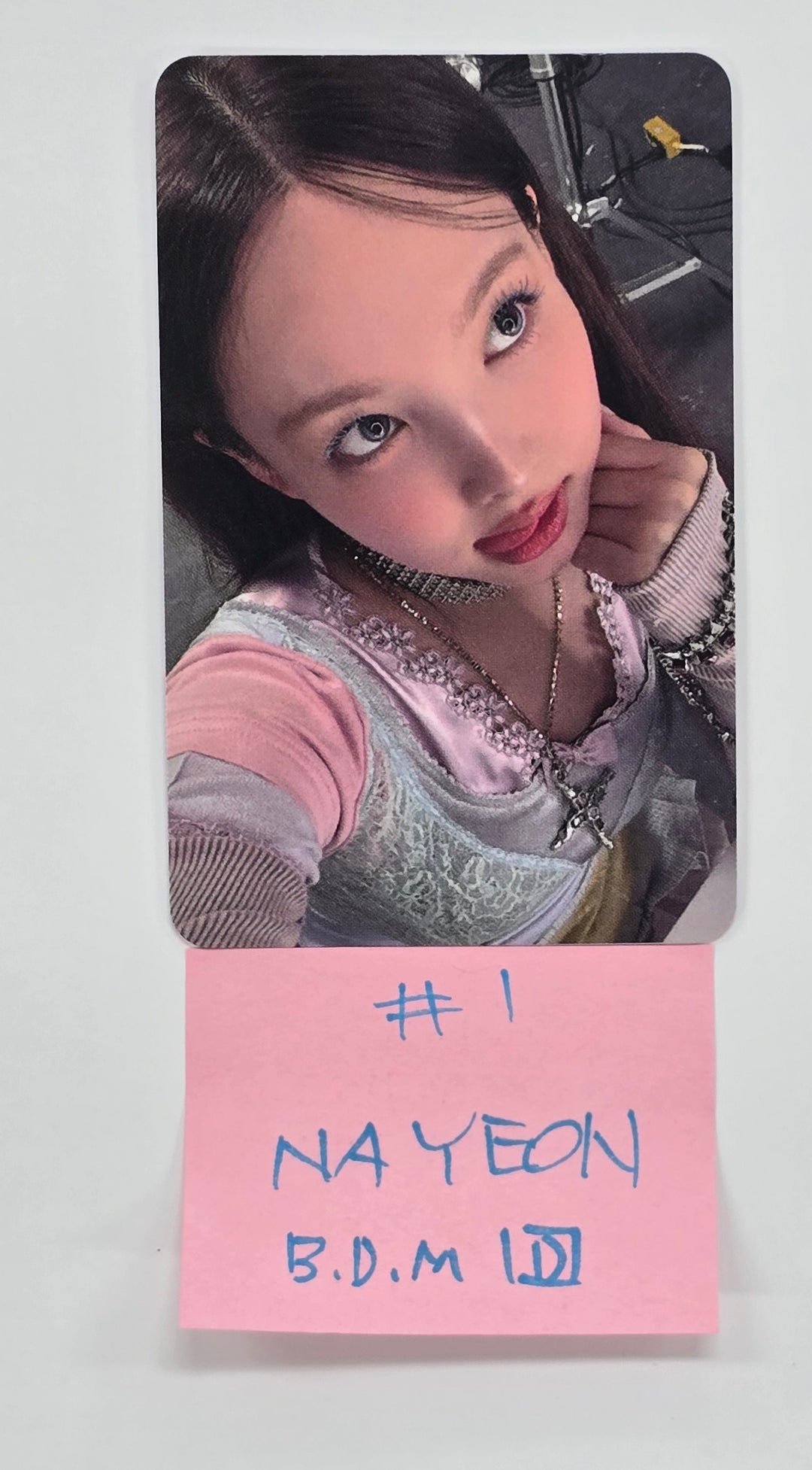 TWICE "THIS IS FOR" - Blue Drea Meida Pre-Order Benefit Photocard [Digipack Ver.] [25.7.17]