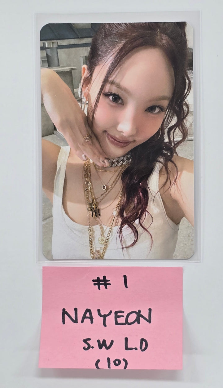 TWICE "THIS IS FOR" - Soundwave Lucky Draw Event Photocard [25.7.17]