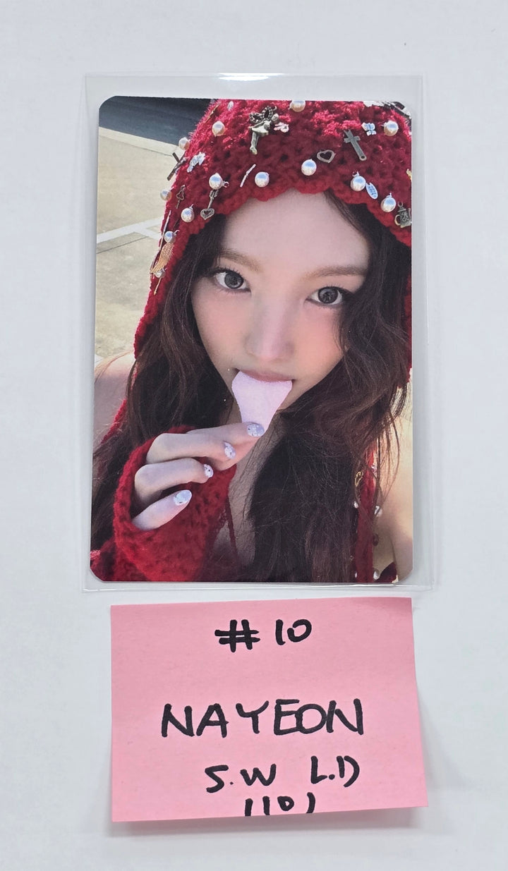 TWICE "THIS IS FOR" - Soundwave Lucky Draw Event Photocard [25.7.17]