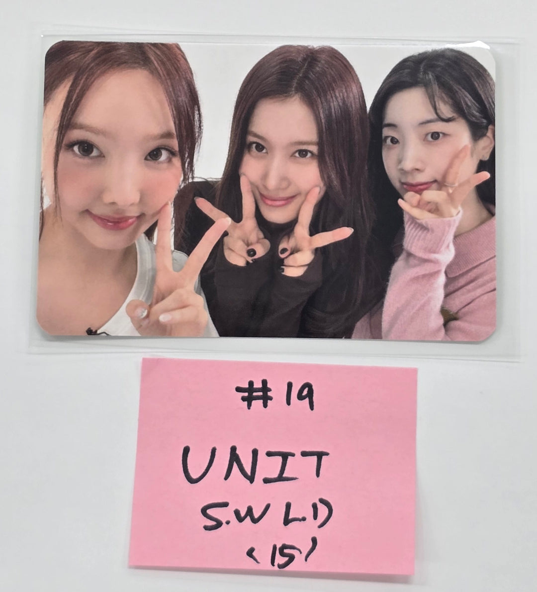 TWICE "THIS IS FOR" - Soundwave Lucky Draw Event Photocard [25.7.17]