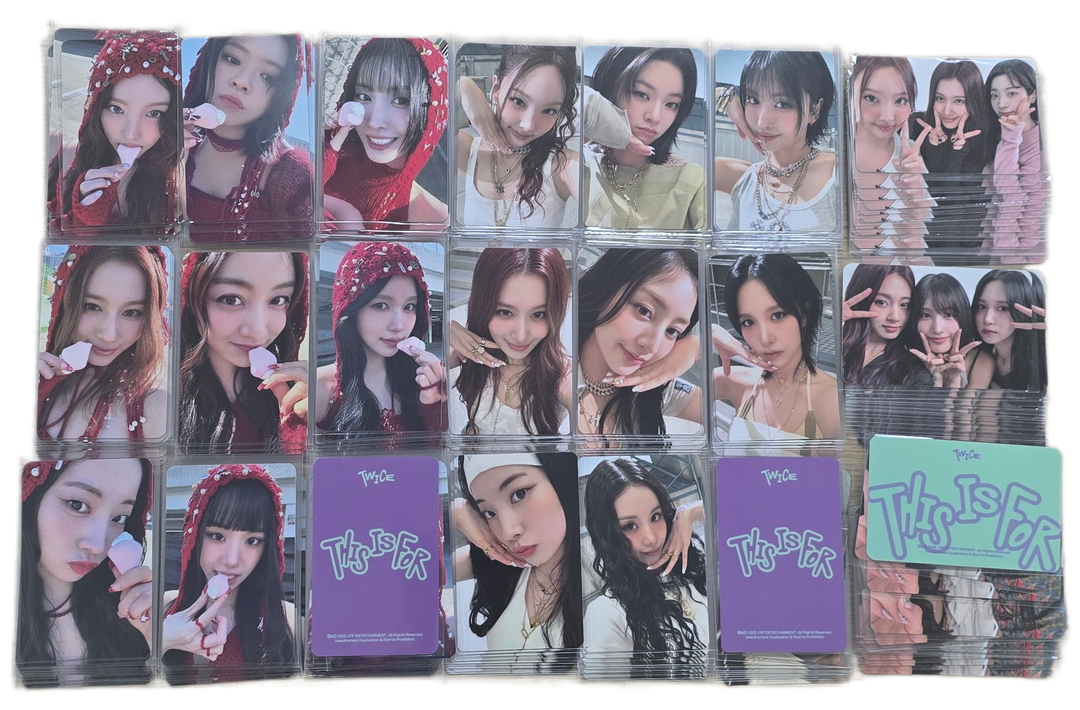 TWICE "THIS IS FOR" - Soundwave Lucky Draw Event Photocard [25.7.17]