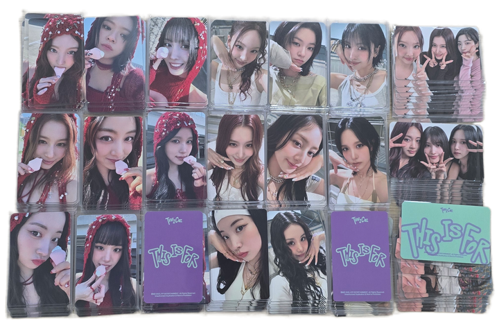 TWICE "THIS IS FOR" - Soundwave Lucky Draw Event Photocard [25.7.17]
