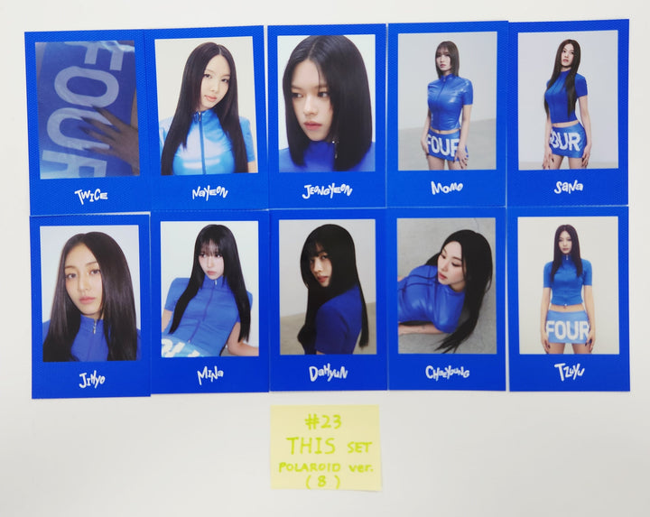 TWICE "THIS IS FOR" - Official Photocard [Polaroid Ver.] [25.7.17]