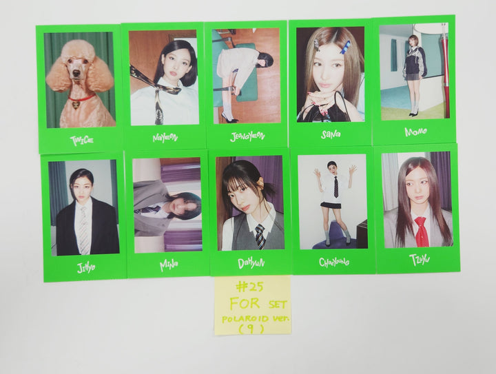 TWICE "THIS IS FOR" - Official Photocard [Polaroid Ver.] [25.7.17]
