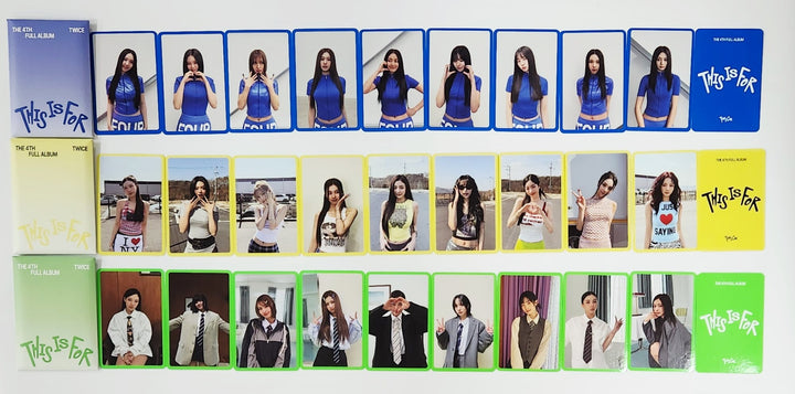 TWICE "THIS IS FOR" - Pre-Order Benefit Photocards Set (30EA) [25.7.17]