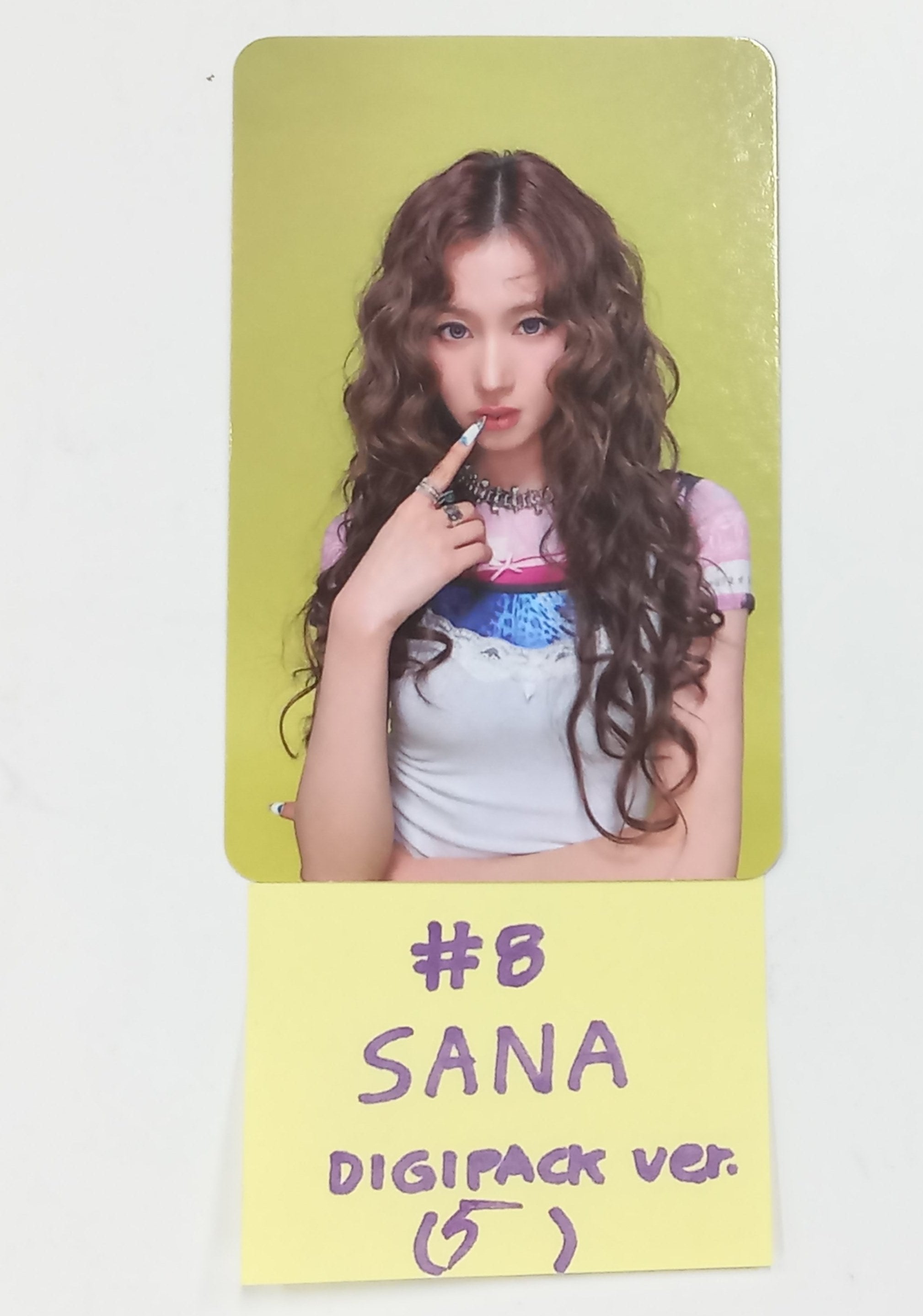 TWICE 9ROUND ベースボール サナ ダヒョン 2024 TWICE HOME 9ROUND FANMEETING BB PHOTOCARDS SANA PSA 10 | eBay