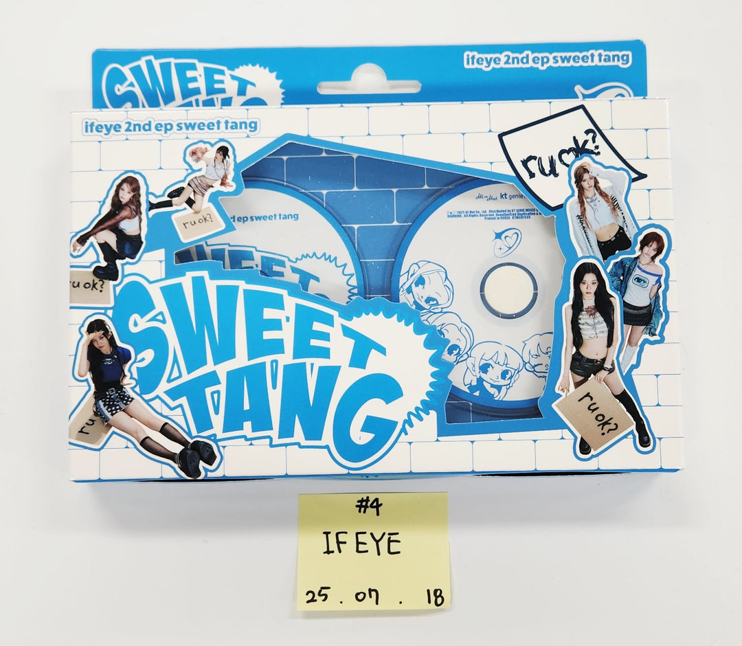 ifeye "sweet tang", ARrC "HOPE", ONEW "PERCENT", Rescene "Dearest" - Hand Autographed(signed) Promo Album [25.7.18]