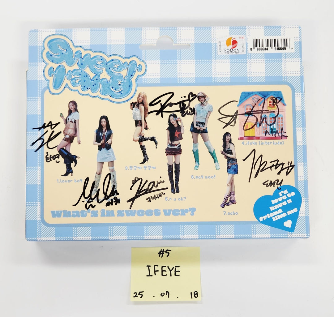 ifeye "sweet tang", ARrC "HOPE", ONEW "PERCENT", Rescene "Dearest" - Hand Autographed(signed) Promo Album [25.7.18]