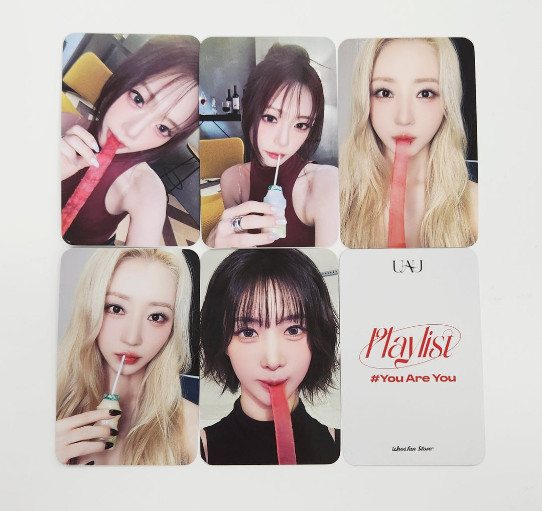 UAU "Playlist #You Are You" - Whos Fan Cafe Fansign Event Photocard [25.7.18]