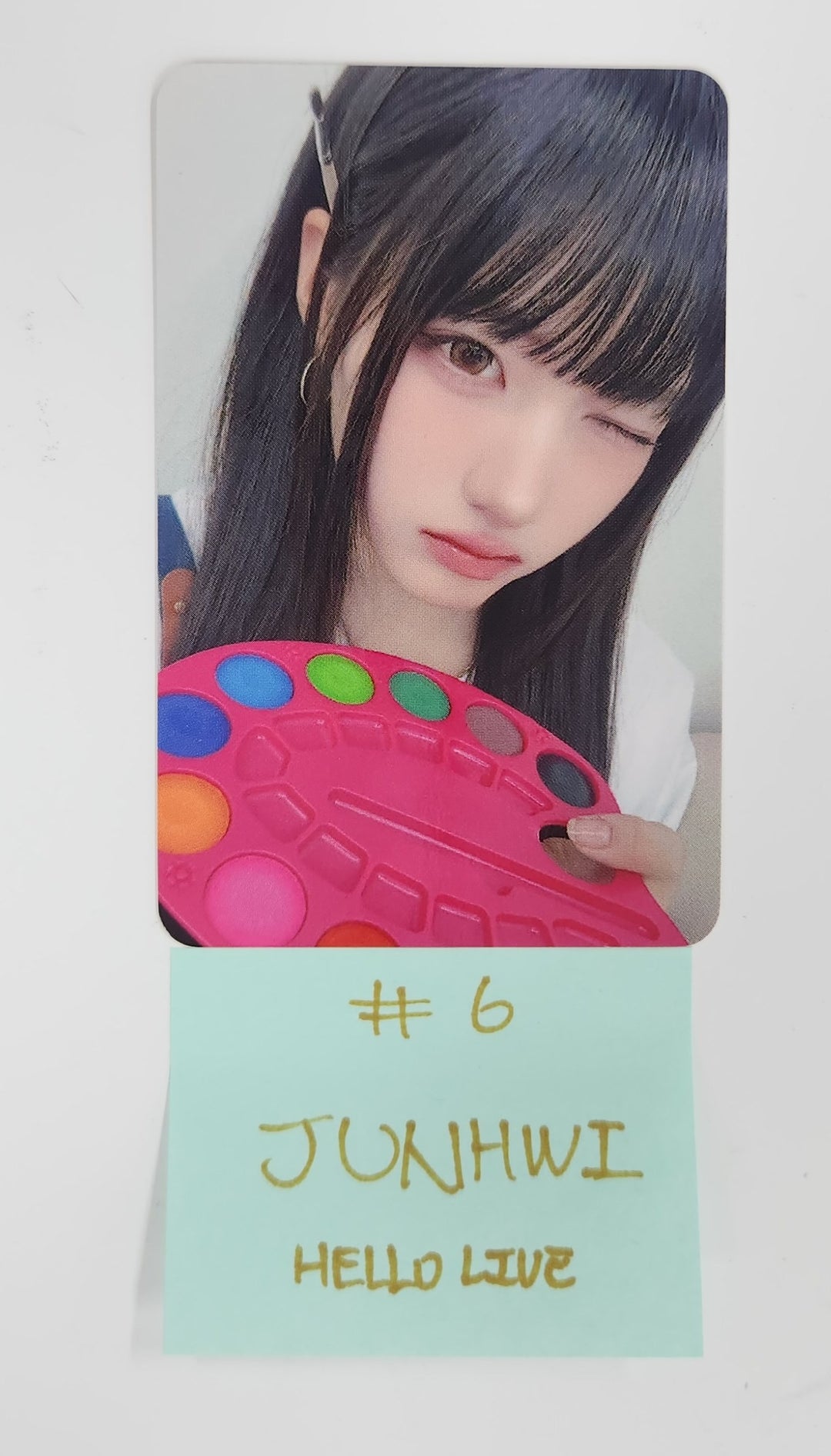SAY MY NAME "My Name Is..." - Hello Live Fansign Event Photocard [mallang ver.] [25.7.18]