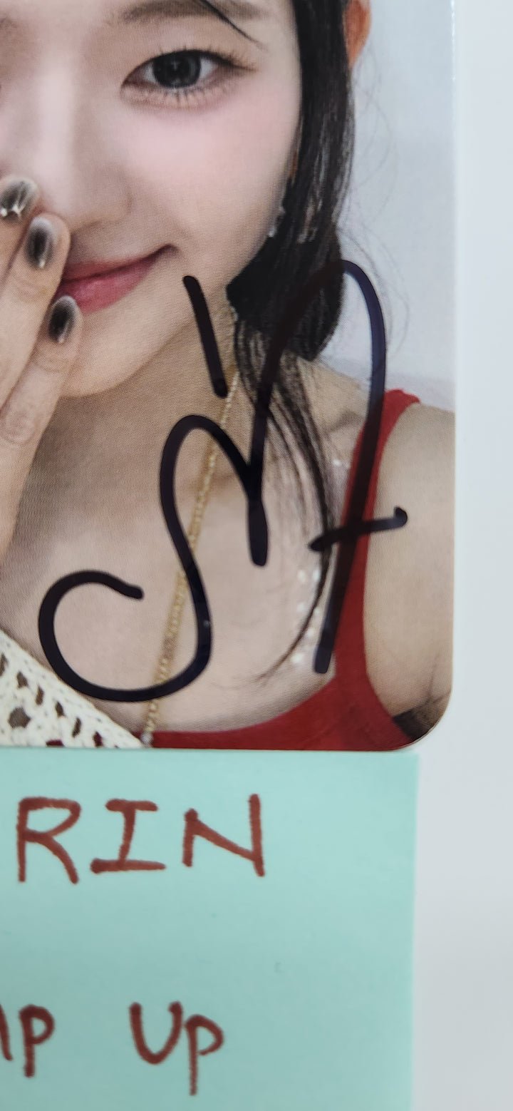 Harin (Of KIIRAS) "KILL MA BO$$" - Hand Autographed(Signed) Photocard [25.7.18]