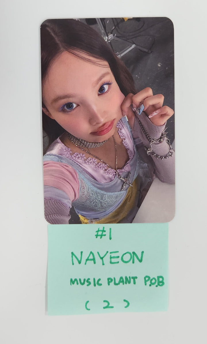 TWICE "THIS IS FOR" - Music Plant Pre-Order Benefit Photocard [25.7.18]