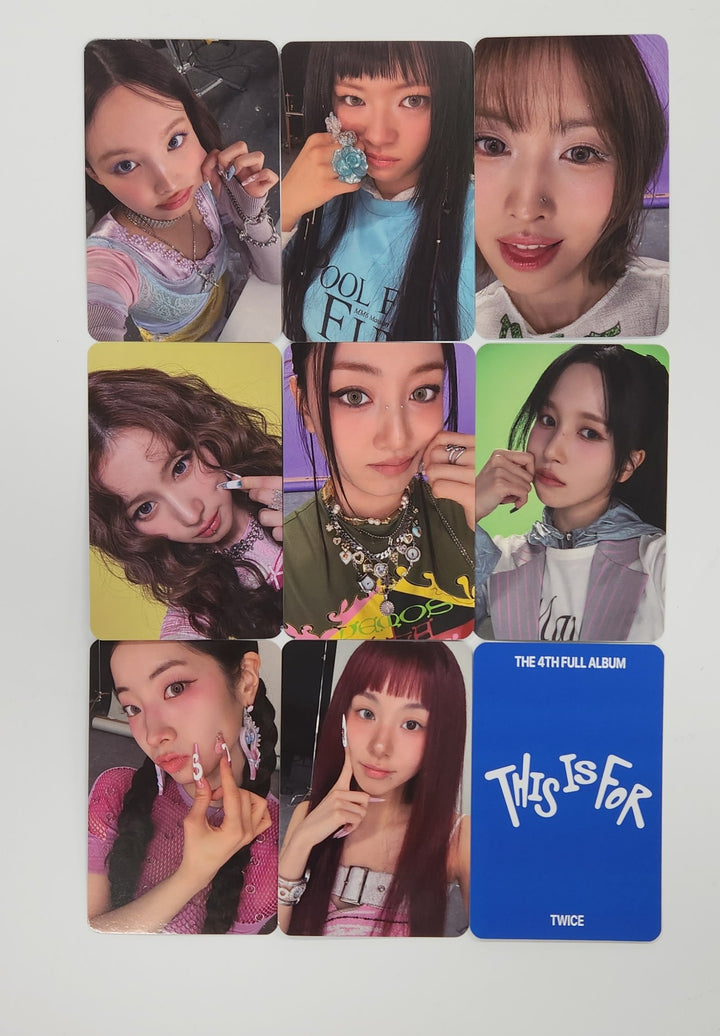 TWICE "THIS IS FOR" - Music Plant Pre-Order Benefit Photocard [25.7.18]