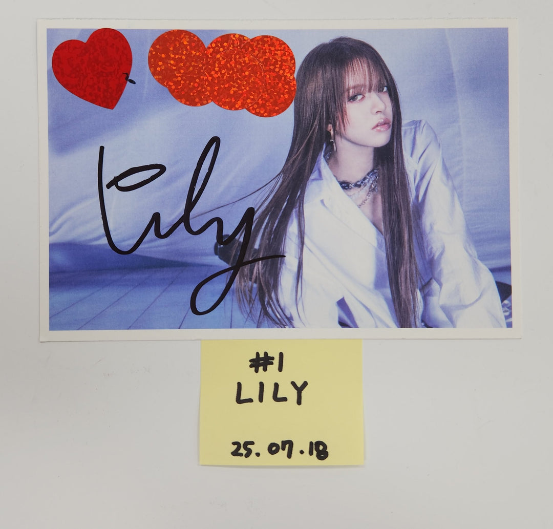 NMIXX "Fe3O4: BREAK" - A Cut Page From Fansign Event Album [25.7.18]