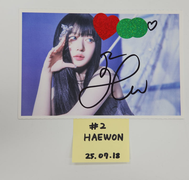 NMIXX "Fe3O4: BREAK" - A Cut Page From Fansign Event Album [25.7.18]