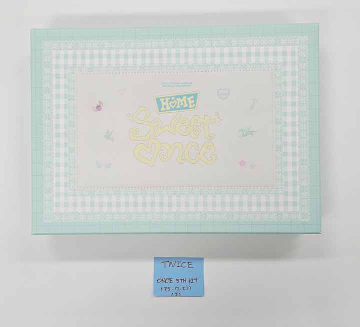 TWICE - FANCLUB ONCE 5TH Official Kit [25.7.21]