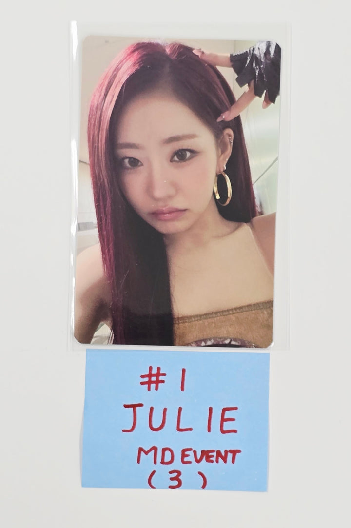 KISS OF LIFE "KISS ROAD" 1st WORLD TOUR 2025 in SEOUL ENCORE - Official MD Event Photocard [25.7.21]