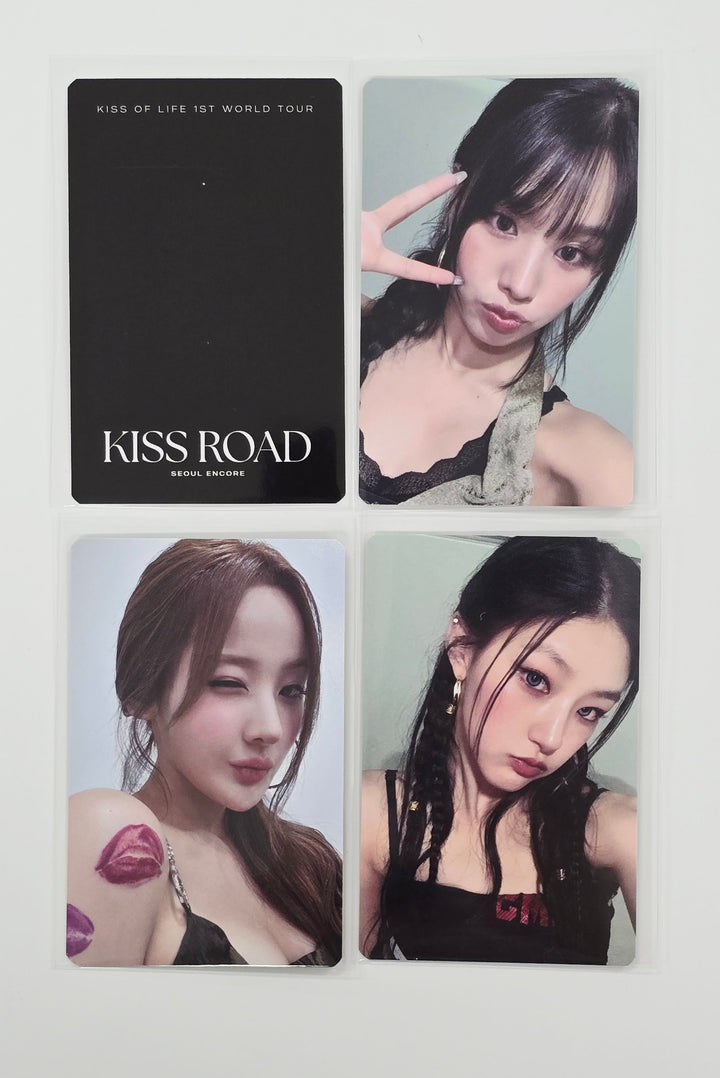 KISS OF LIFE "KISS ROAD" 1st WORLD TOUR 2025 in SEOUL ENCORE - Official MD Event Photocard [25.7.21]