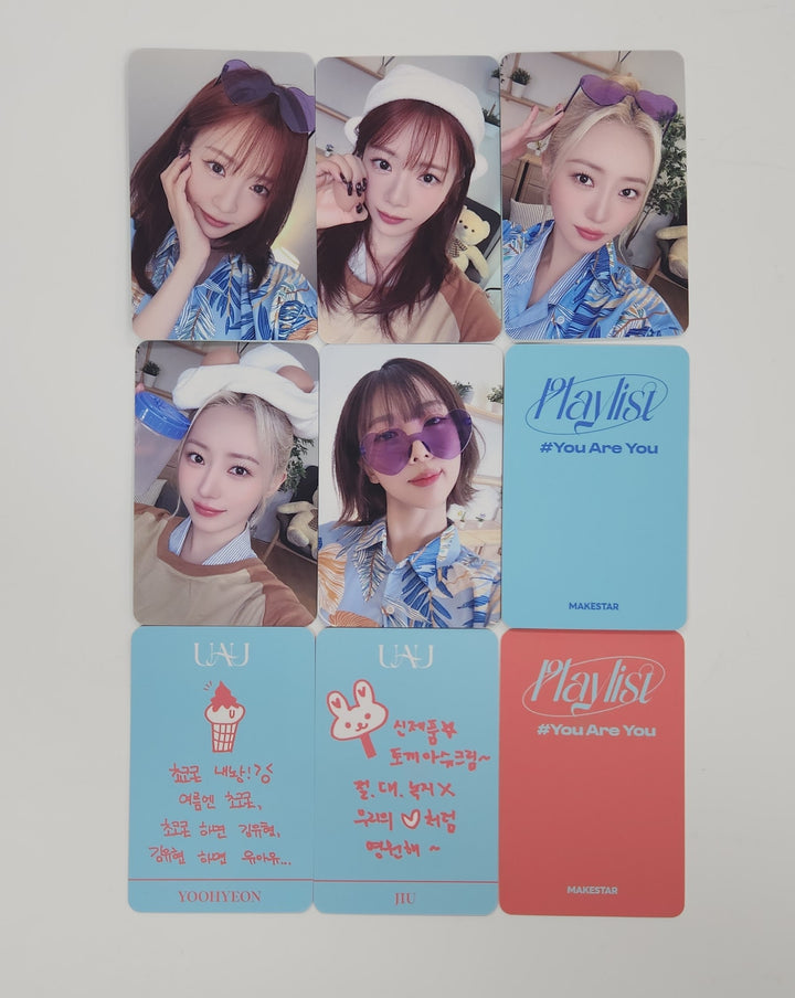 UAU "Playlist #You Are You" - Makestar Fansign Event Photocard [Poca Ver.] [25.7.21]