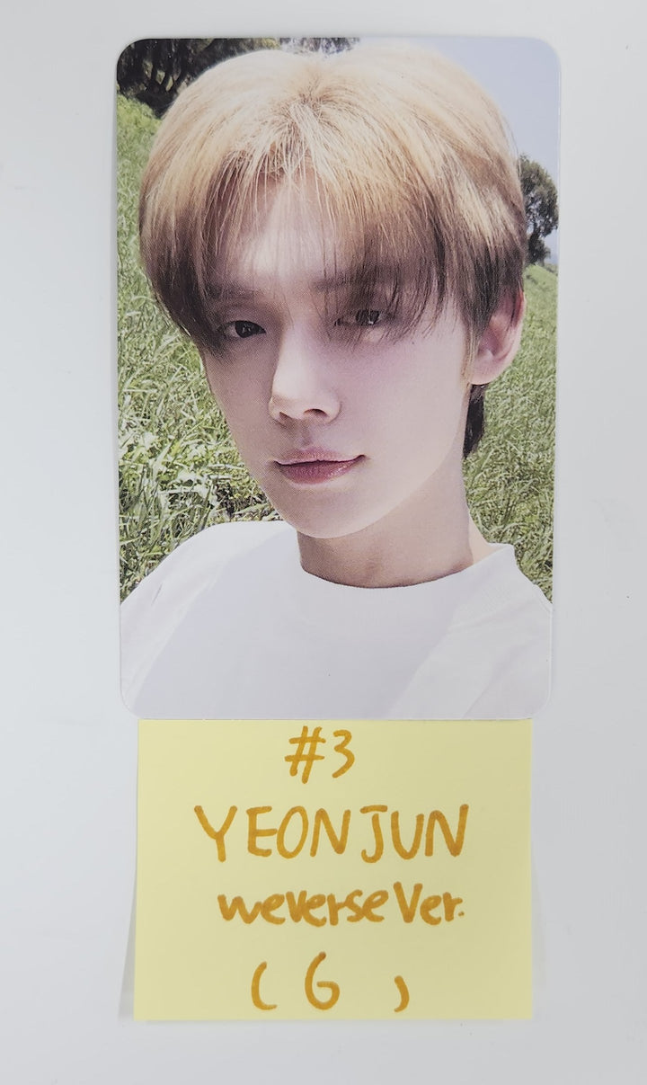 TXT "TOGETHER" - Official Photocard [Weverse Album Ver.] [25.7.22]