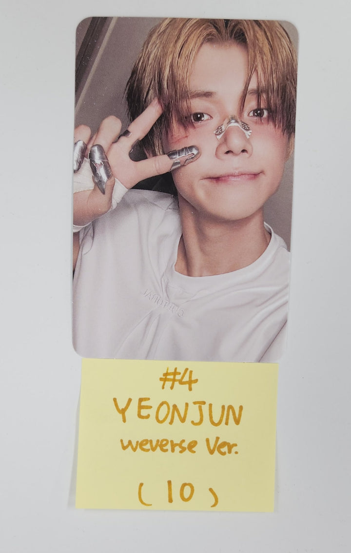 TXT "TOGETHER" - Official Photocard [Weverse Album Ver.] [25.7.22]