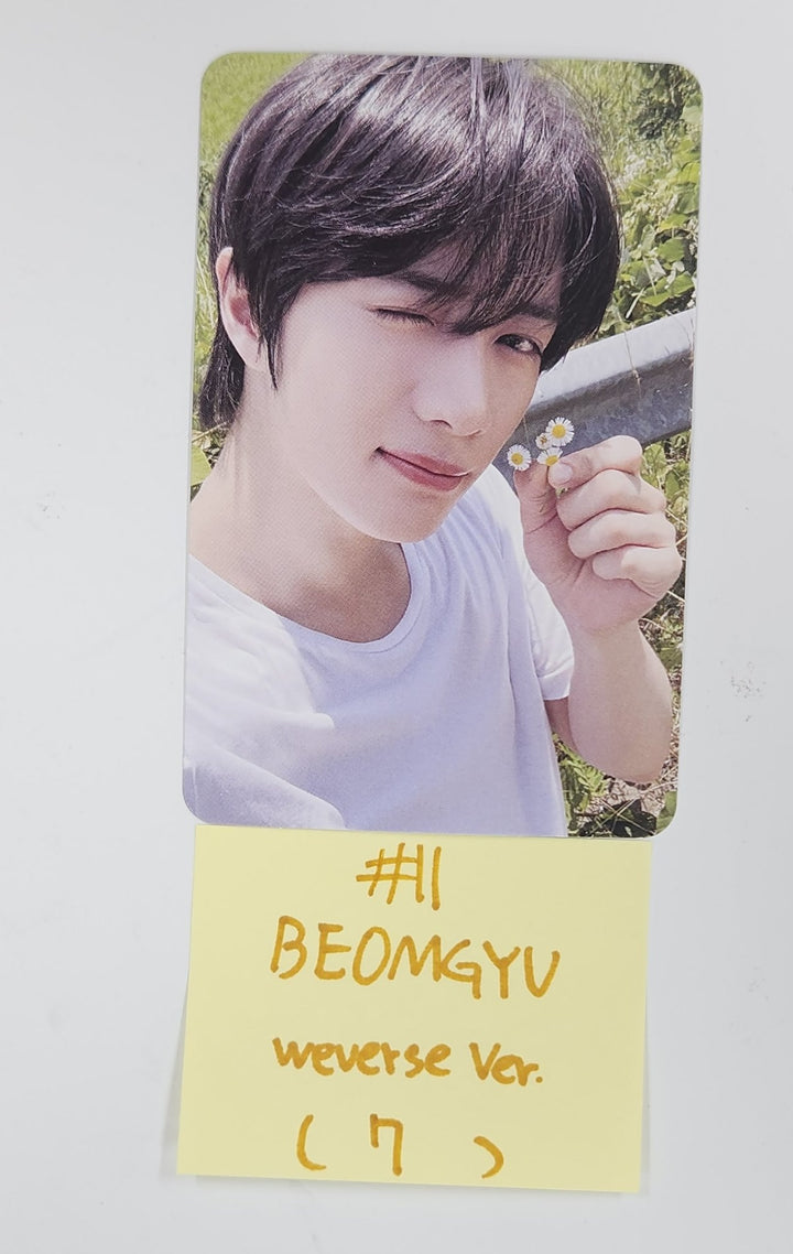 TXT "TOGETHER" - Official Photocard [Weverse Album Ver.] [25.7.22]