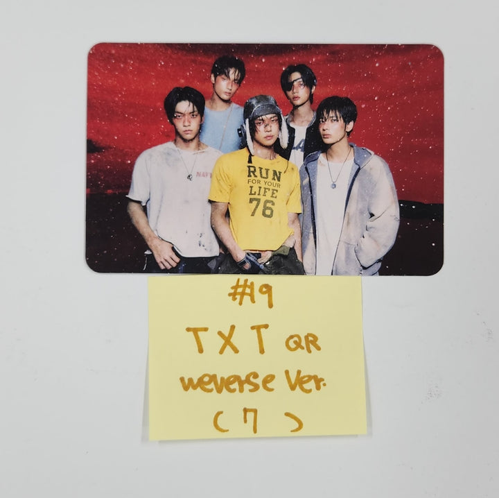 TXT "TOGETHER" - Official Photocard [Weverse Album Ver.] [25.7.22]
