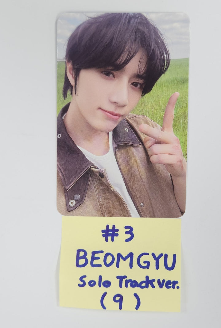 TXT "TOGETHER" - Official Photocard [Solo Track Ver.] [25.7.22]