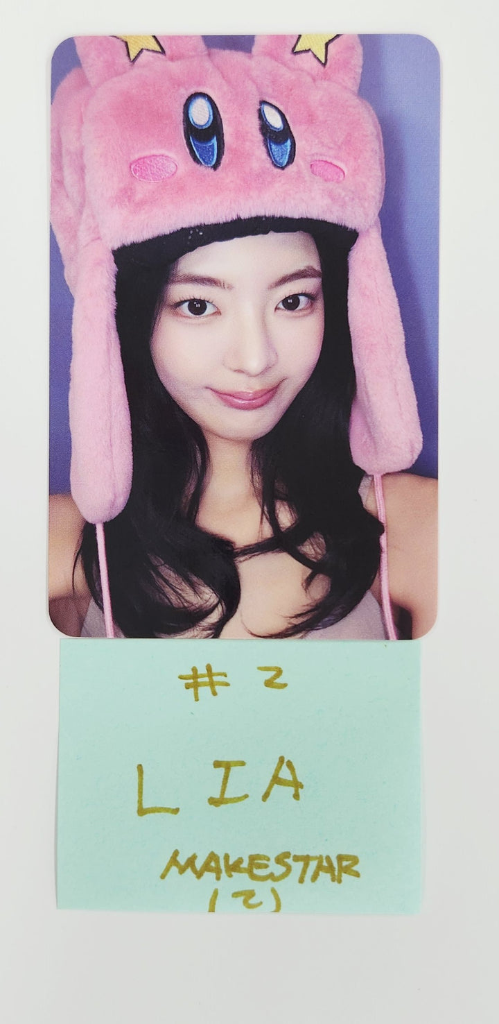 ITZY "Girls Will Be Girls" - Makestar Fansign Event Photocard Round 5 [25.7.23]