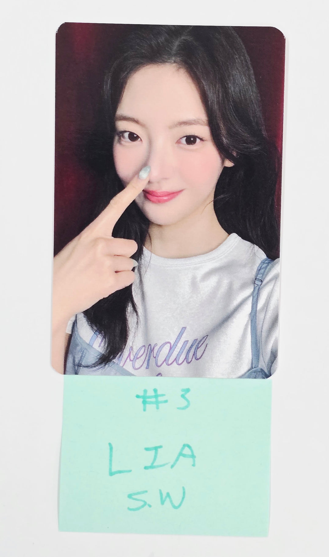 ITZY "Girls Will Be Girls" - Soundwave Fansign Event Photocard [25.7.24]