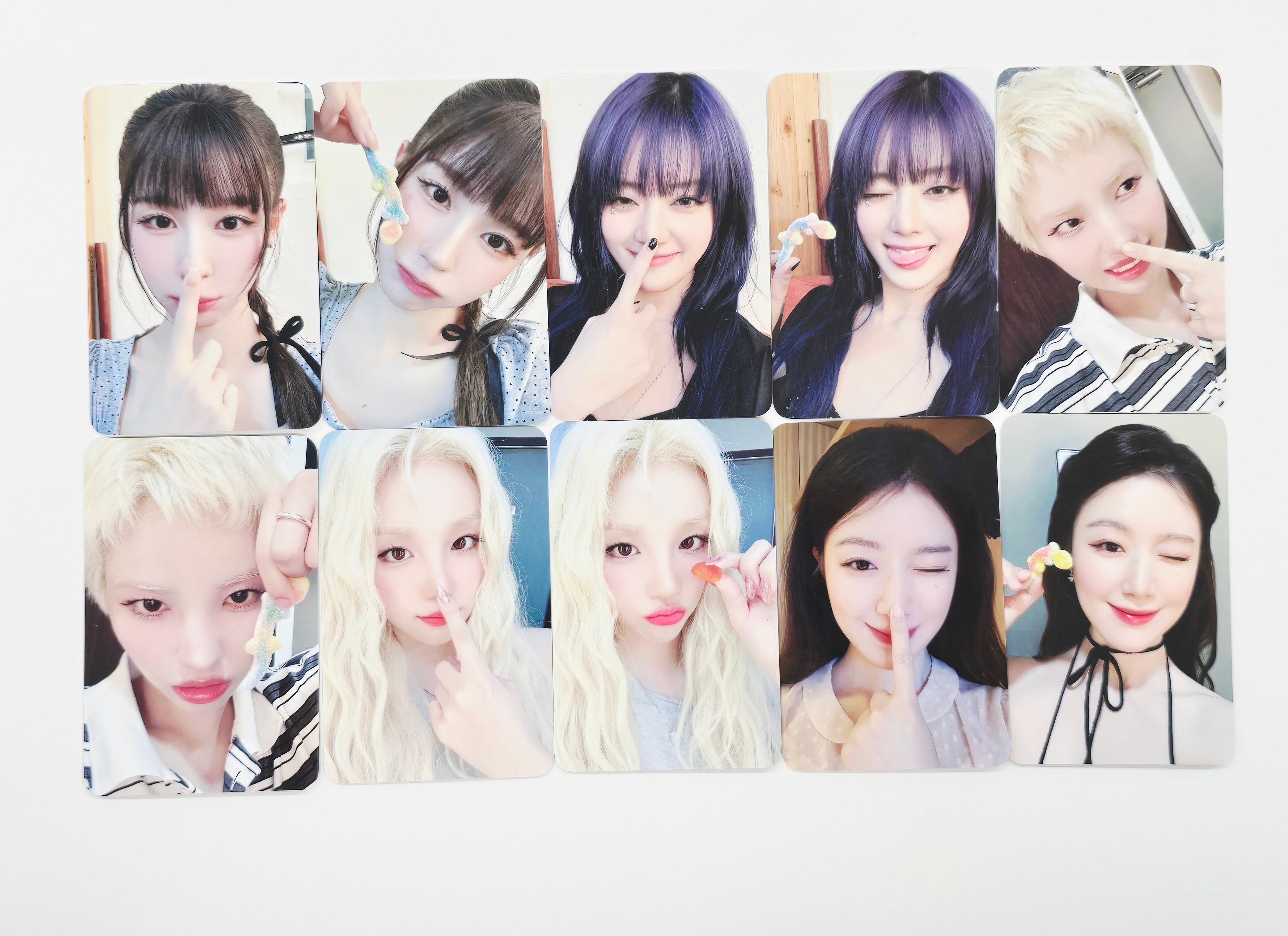 (G)I-DLE l I SWAY everline ラキドロ 限定 5枚コンプ G)I-DLE l I SWAY everline ラキドロ 限定 5枚コンプ G)I-DLE / I