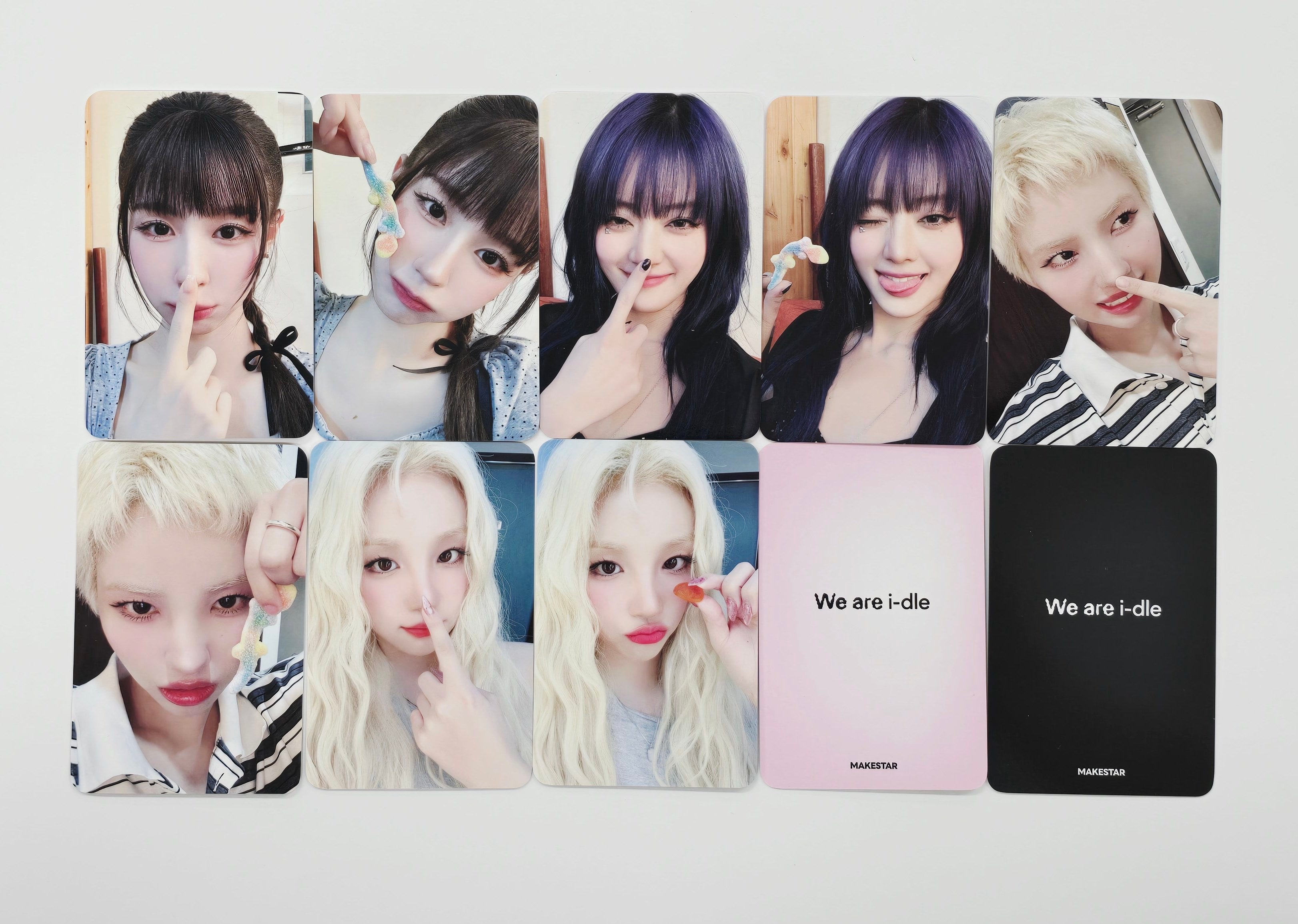 i-dle idle we are ラキドロ makestar i-dle idle we are ラキドロ makestar G)I-DLE The 8th Mini