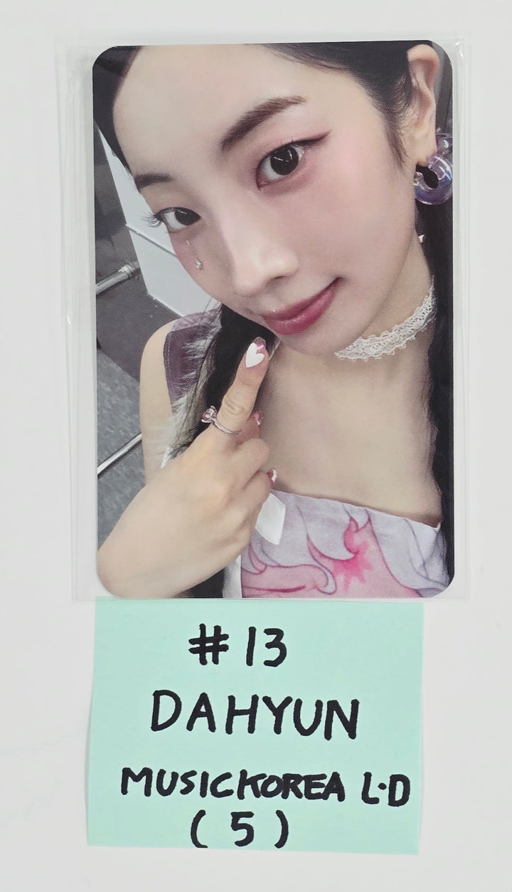 TWICE "THIS IS FOR" - Music Korea Lucky Draw Event Photocard [25.7.24]